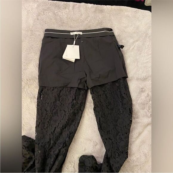 NWT Robert Rodriguez Elegant Black Lace Women's PantsUS4 - Picture 9 of 12